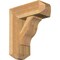 Ekena Millwork Funston Craftsman Rough Sawn Bracket w/ Offset Brace, Western Red Cedar, 8"W x 20"D x 24"H BKT0806X20X24FST04RWR - alternate 1